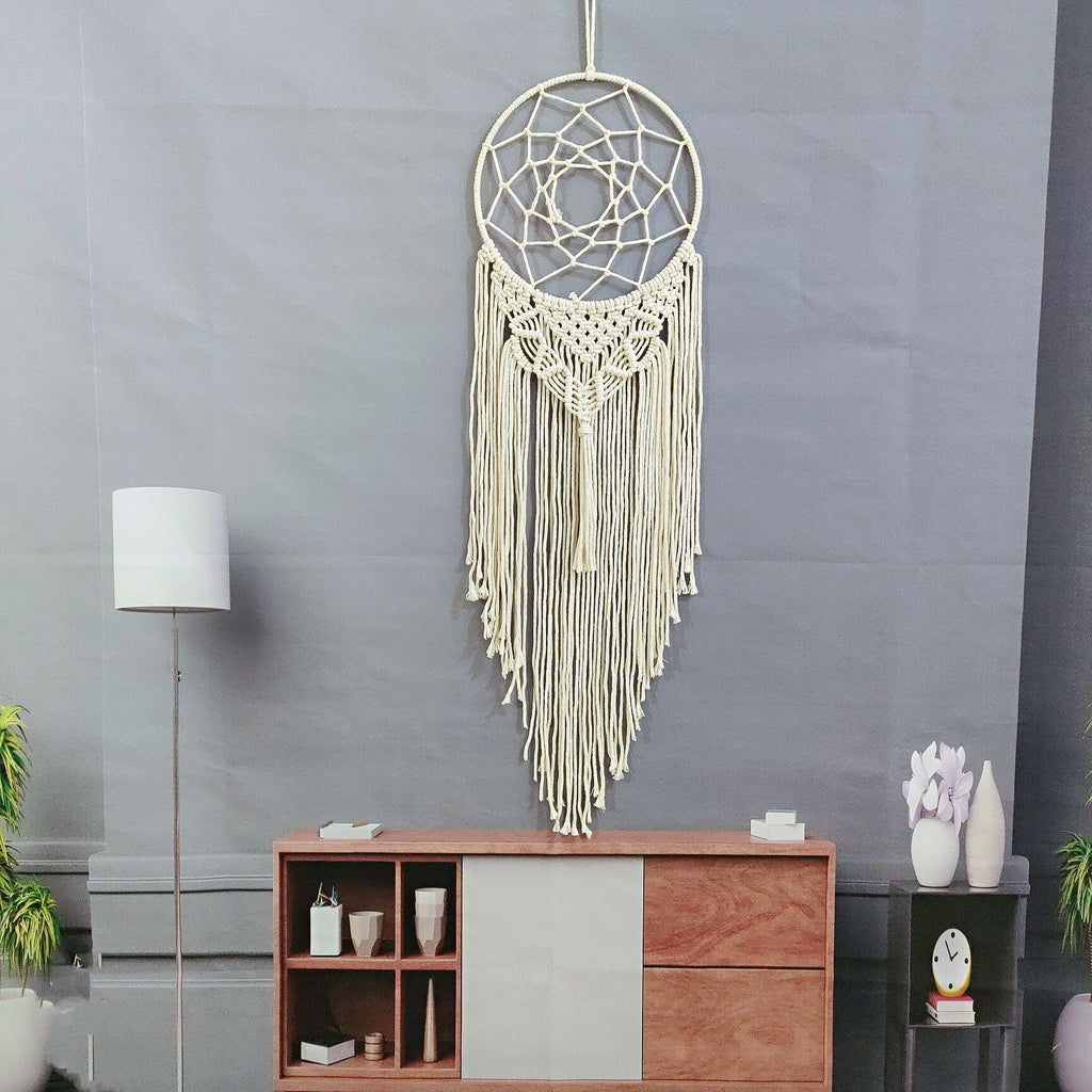 Macrame Dreamcatcher Wall Hanging | Kelmera