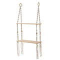 Macrame Floating Shelf | Kelmera