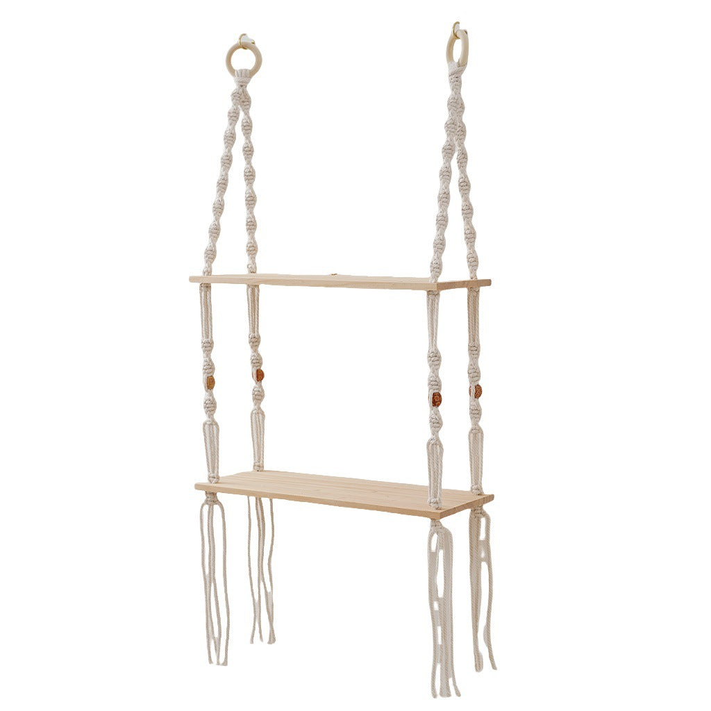Macrame Floating Shelf | Kelmera