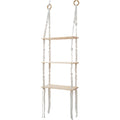 Macrame Floating Shelf Organizer | Kelmera