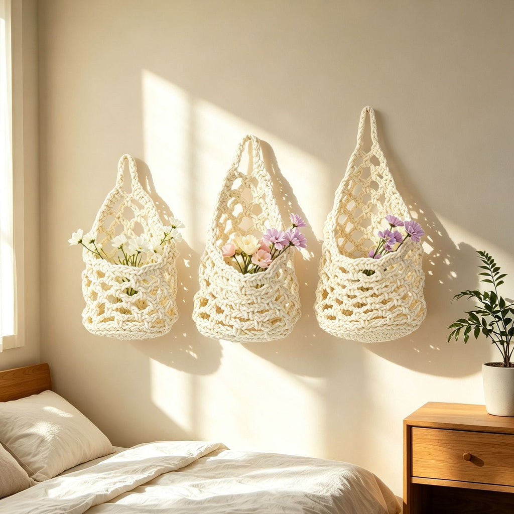 Macrame Flower Basket | Kelmera