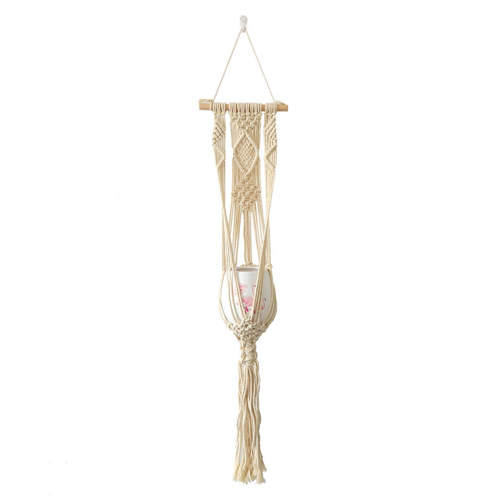Macrame Flower Holder with Elegant Design | Kelmera