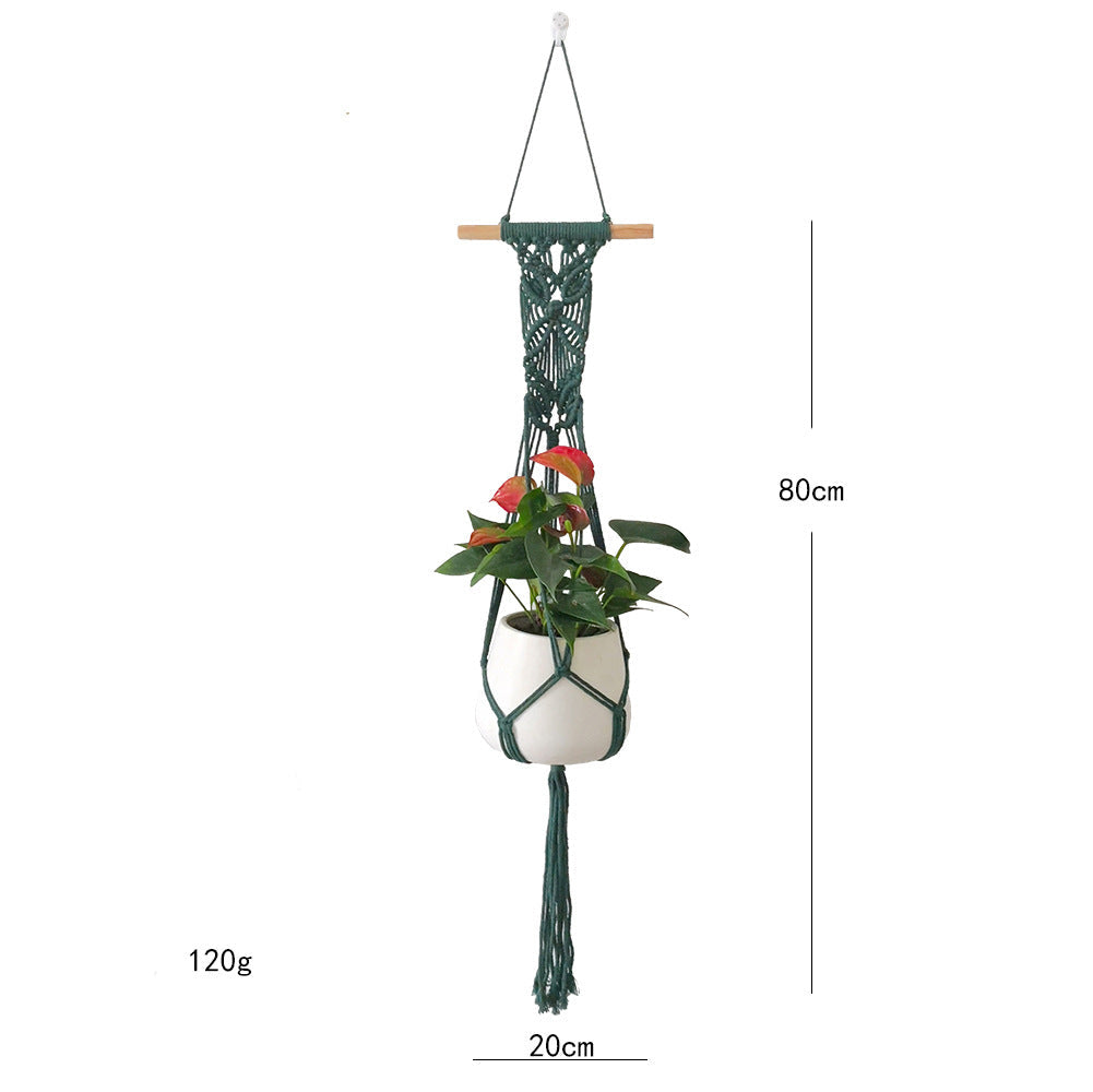 Macrame Flower Holder with Elegant Design | Kelmera