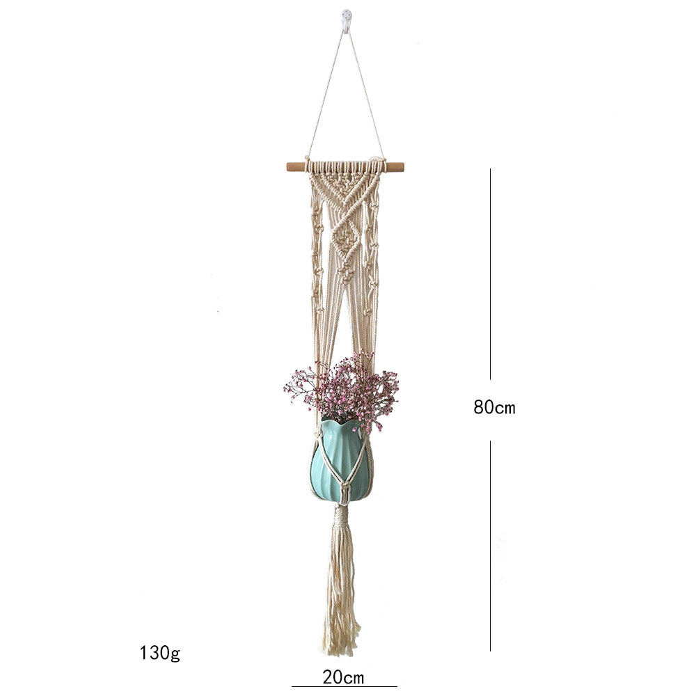 Macrame Flower Holder with Elegant Design | Kelmera