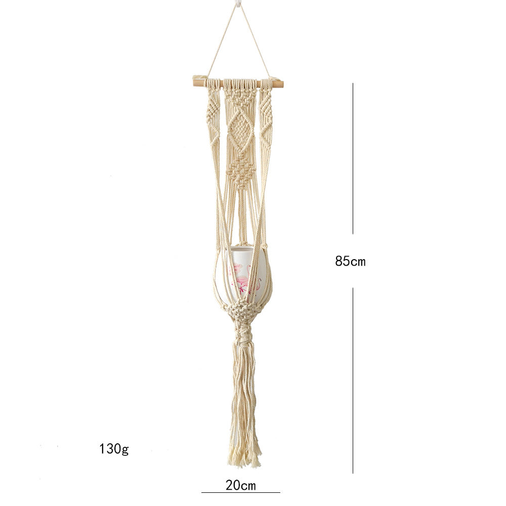 Macrame Flower Holder with Elegant Design | Kelmera