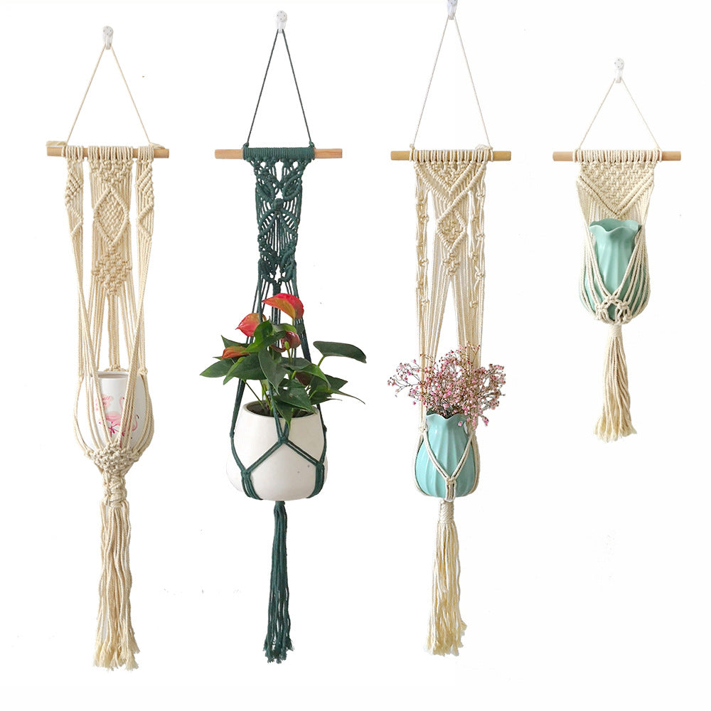 Macrame Flower Holder with Elegant Design | Kelmera