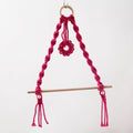 Macrame Flower Wall Hanging Organizer | Kelmera