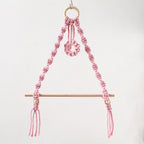 Macrame Flower Wall Hanging Organizer | Kelmera