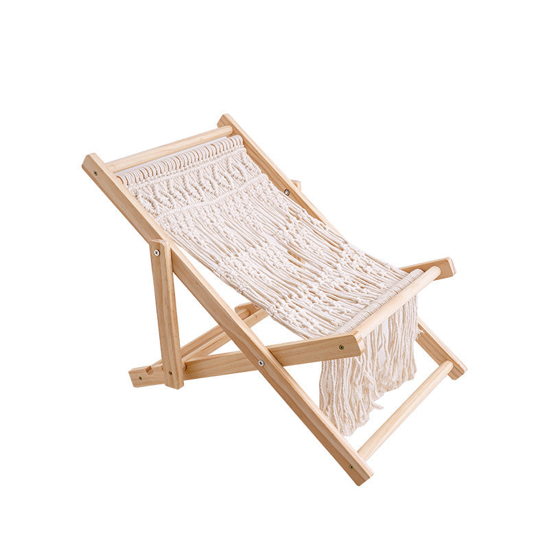 Macrame Folding Lounge Chair | Kelmera
