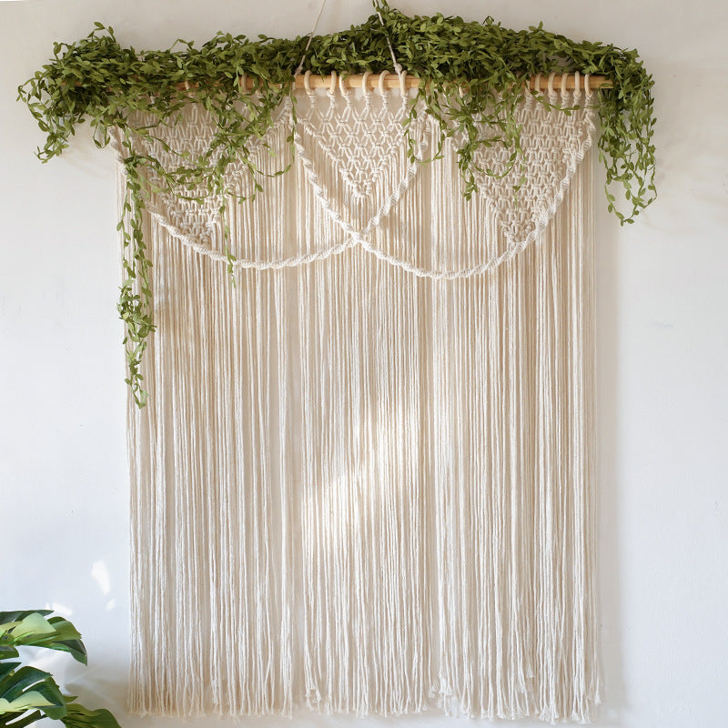Macrame Fringe Wall Hanging Tapestry | Kelmera