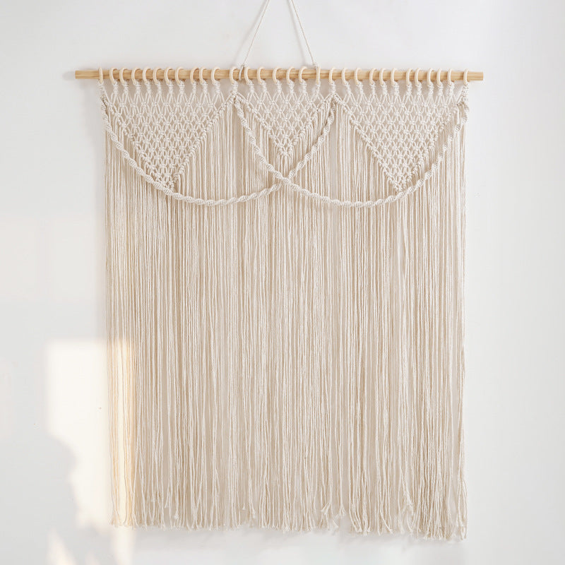 Macrame Fringe Wall Hanging Tapestry | Kelmera