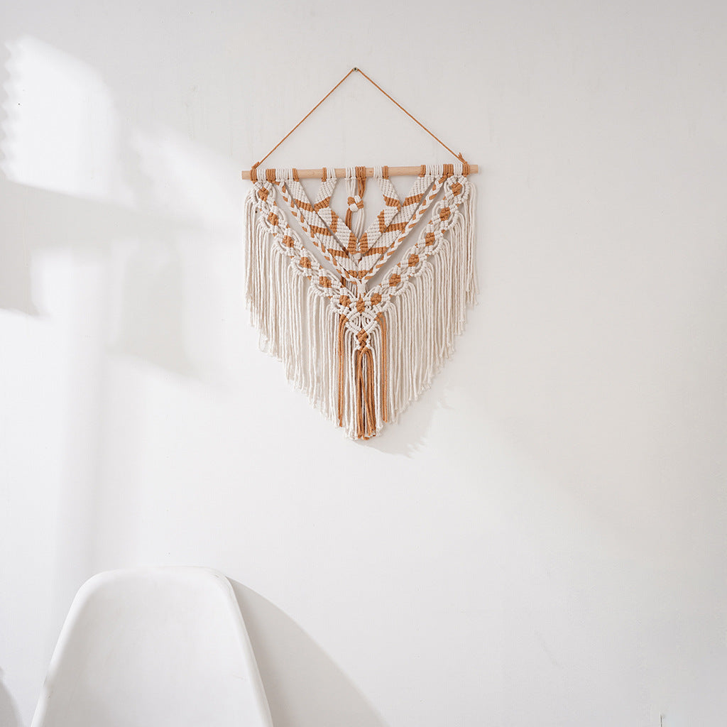 Macrame Geometric Wall Tapestry | Kelmera