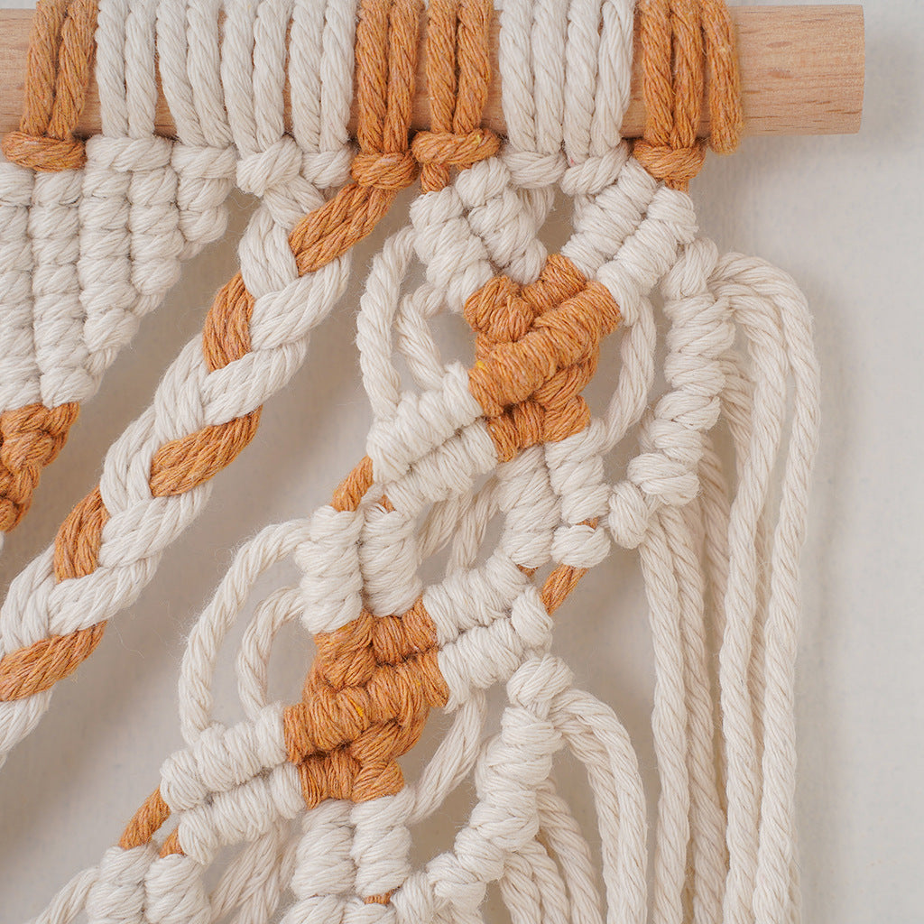 Macrame Geometric Wall Tapestry | Kelmera