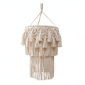 Macrame Hanging Decorative Light Fixture | Kelmera