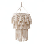 Macrame Hanging Decorative Light Fixture | Kelmera