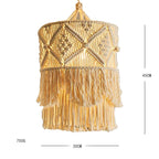 Macrame Hanging Lamp | Kelmera