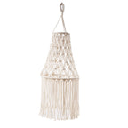 Macrame Hanging Lantern 12 × 30 Inch | Kelmera