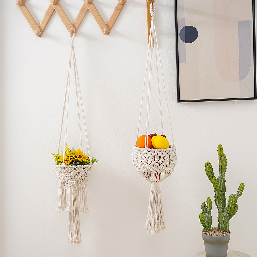 Macrame Hanging Plant Basket | Kelmera