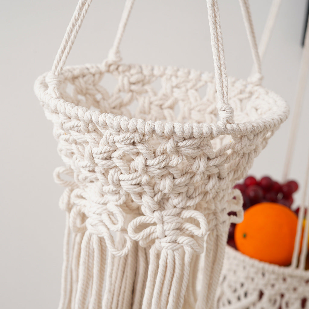 Macrame Hanging Plant Basket | Kelmera
