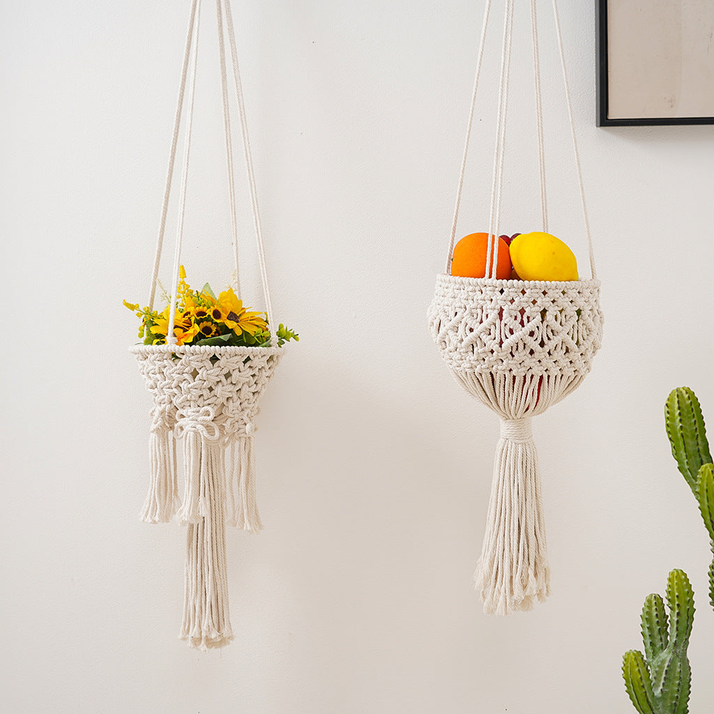 Macrame Hanging Plant Basket | Kelmera