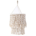 Macrame Hanging Plant Basket Off White | Kelmera