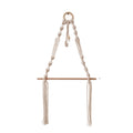 Macrame Hanging Plant Holder with Wooden Rod | Kelmera