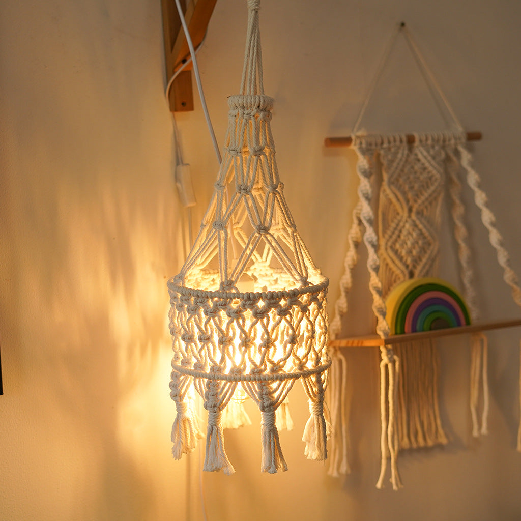 Macrame Hanging Planter Beige | Kelmera