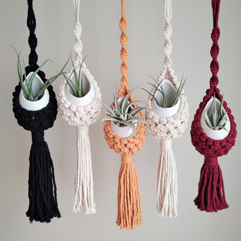 Macrame Hanging Planter Holder | Kelmera