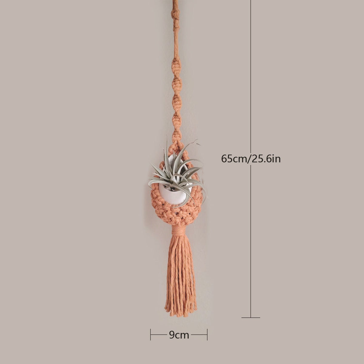 Macrame Hanging Planter Holder | Kelmera