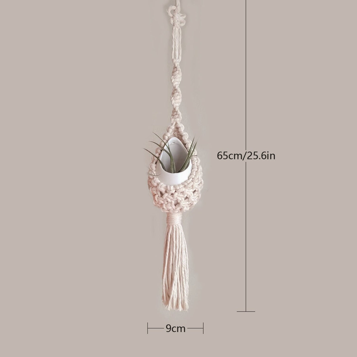 Macrame Hanging Planter Holder | Kelmera