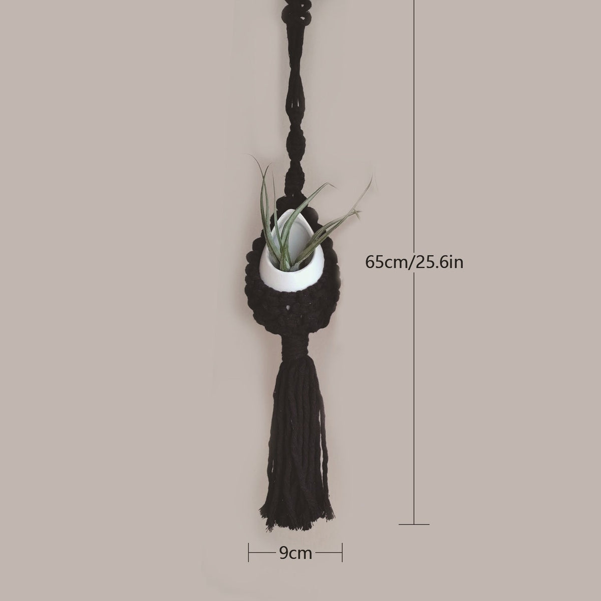 Macrame Hanging Planter Holder | Kelmera