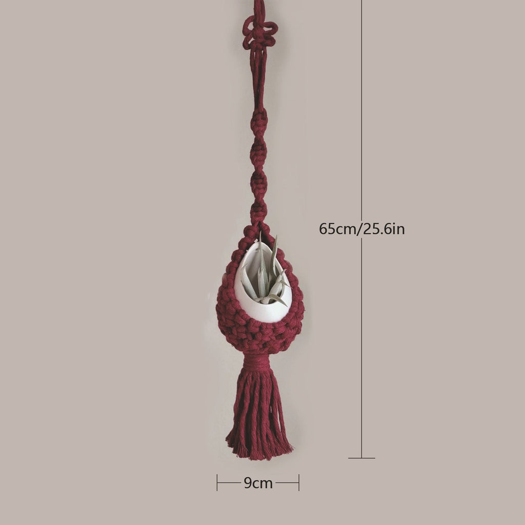 Macrame Hanging Planter Holder | Kelmera
