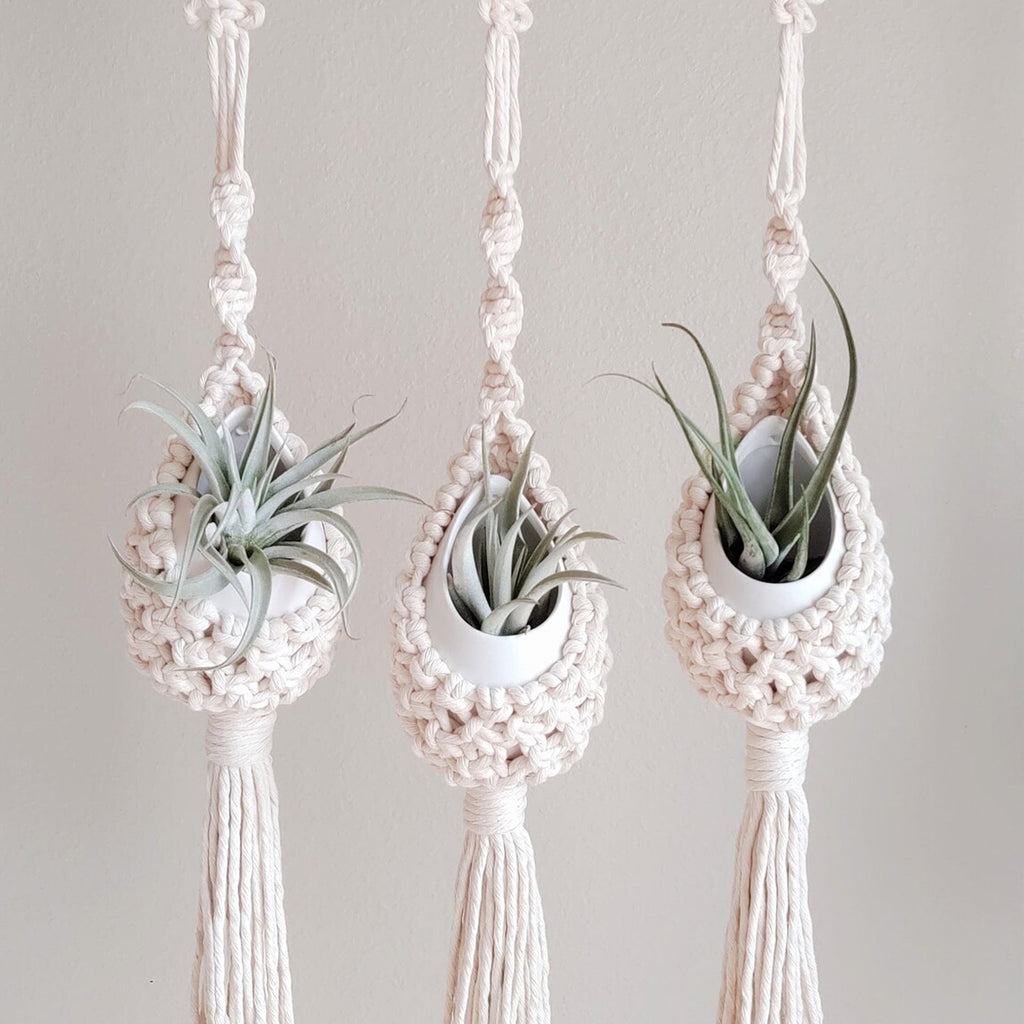 Macrame Hanging Planter Holder | Kelmera