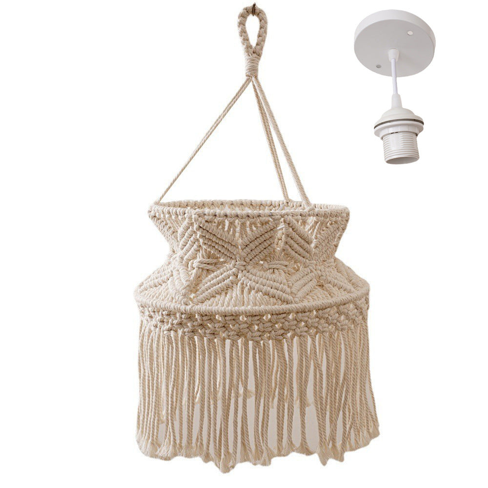 Macrame Hanging Planter Single Shade Plug-in | Kelmera