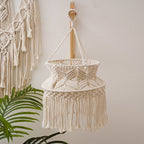 Macrame Hanging Planter Single Shade Plug-in | Kelmera