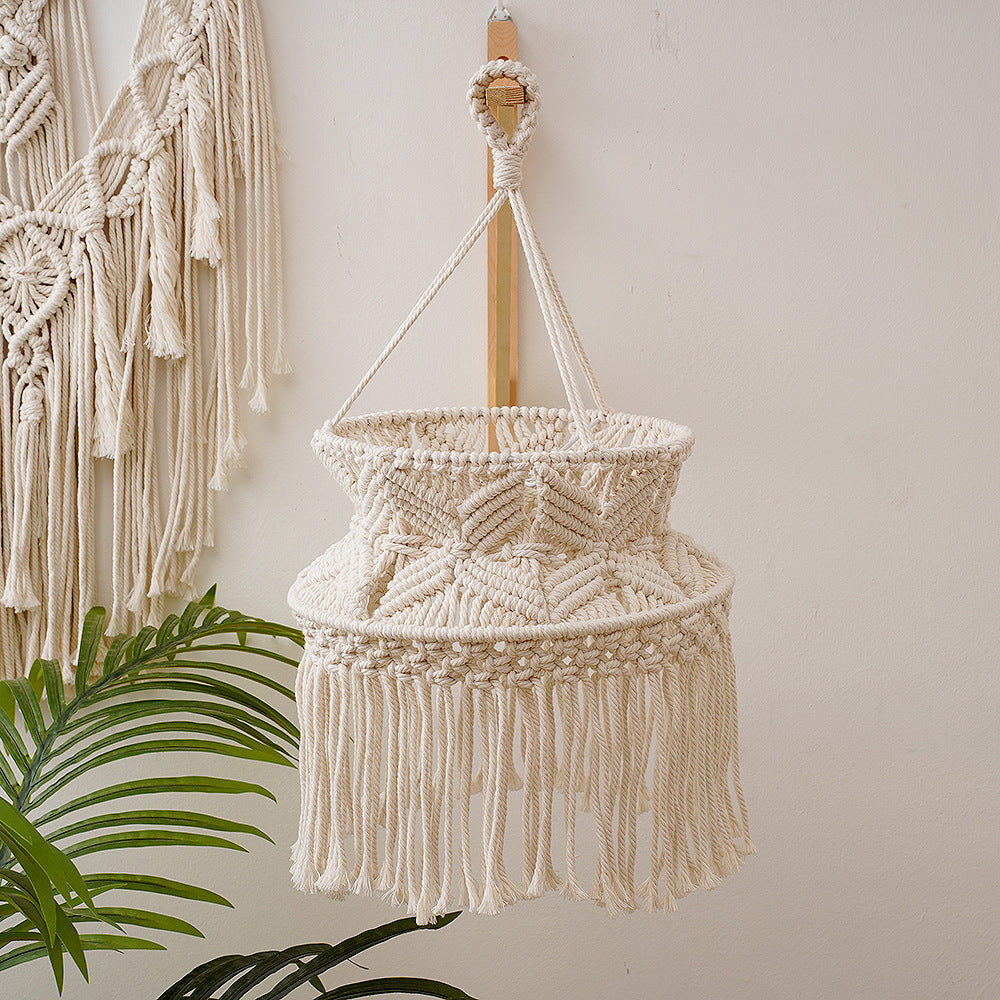 Macrame Hanging Planter Single Shade Plug-in | Kelmera
