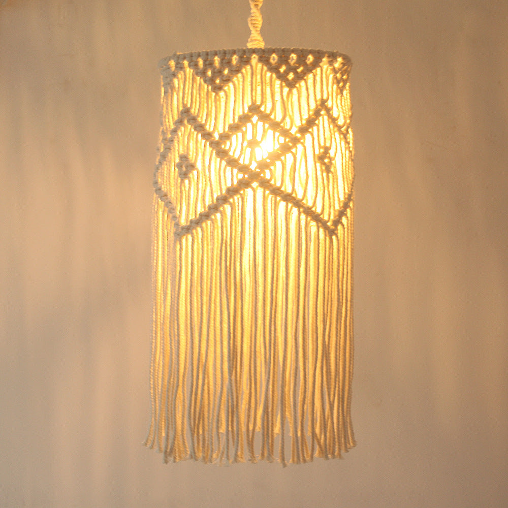 Macrame Hanging Planter Single Shade Plug-in | Kelmera