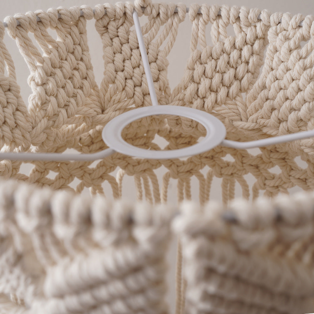 Macrame Hanging Planter Single Shade Plug-in | Kelmera