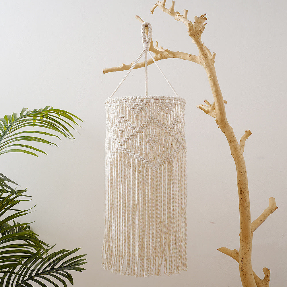 Macrame Hanging Planter Single Shade Plug-in | Kelmera
