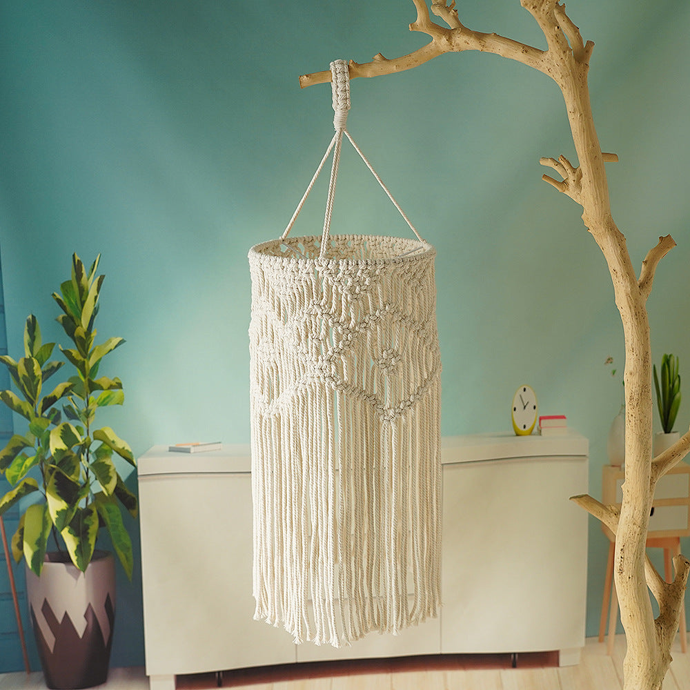 Macrame Hanging Planter Single Shade Plug-in | Kelmera