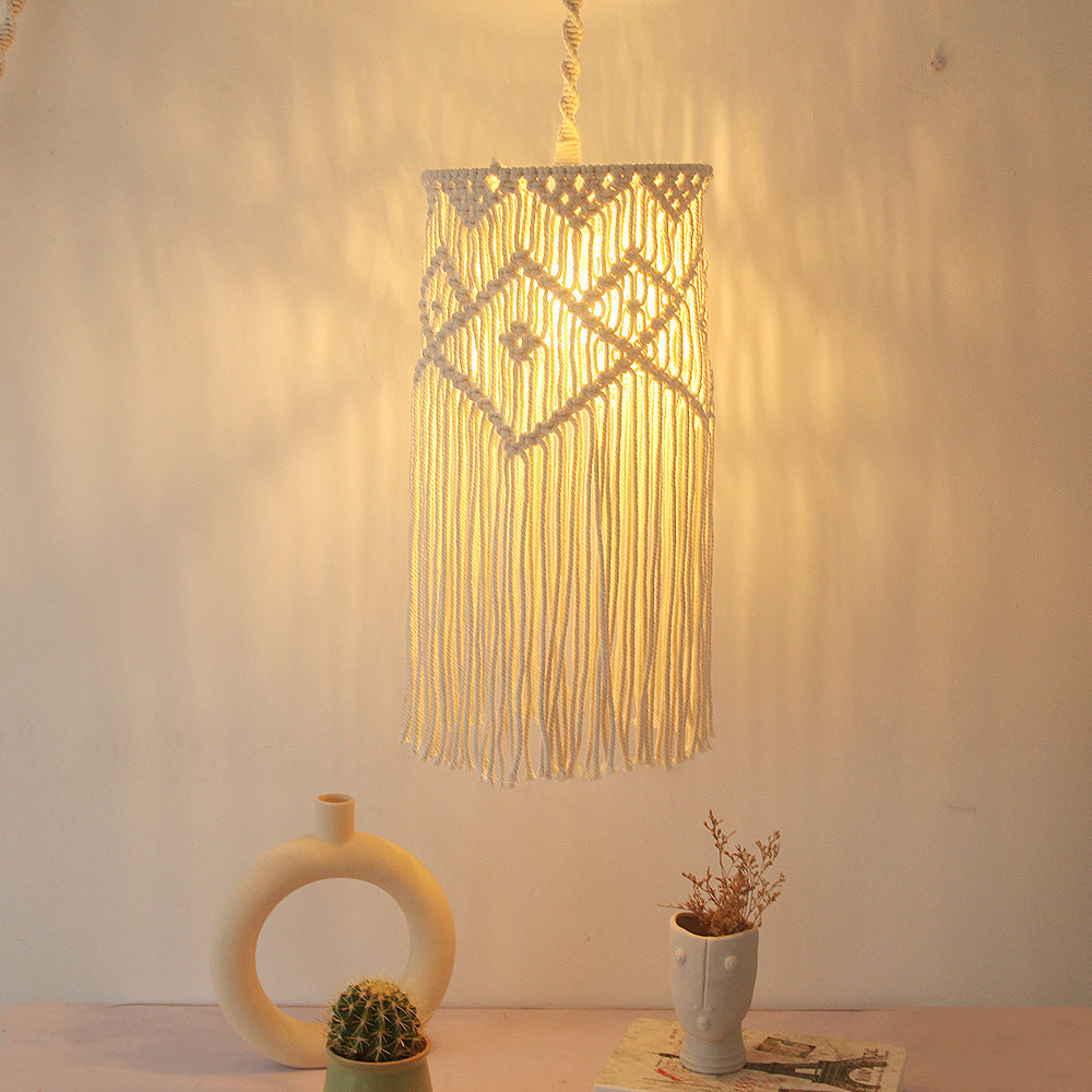 Macrame Hanging Planter Single Shade Plug-in | Kelmera