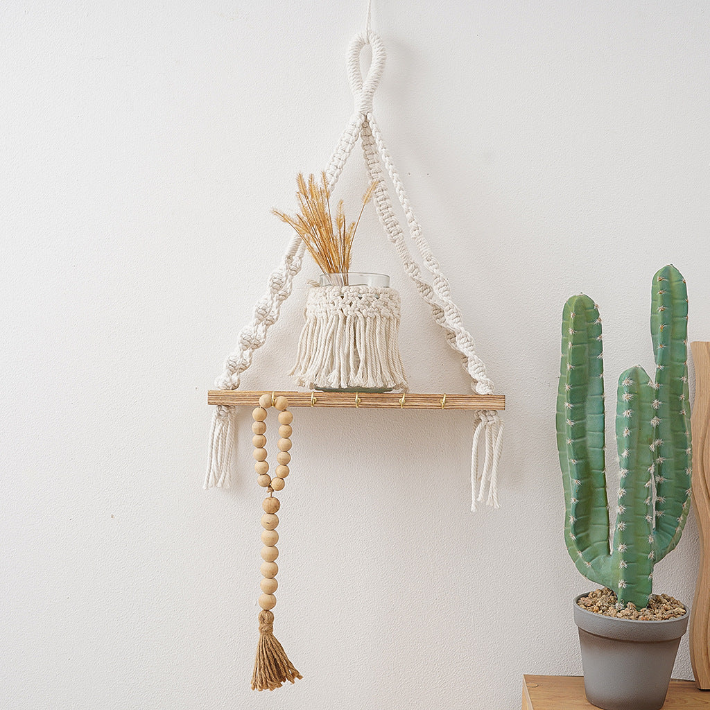 Macrame Hanging Shelf | Kelmera