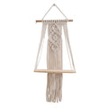 Macrame Hanging Shelf Organizer | Kelmera