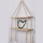 Macrame Hanging Shelf Shelving | Kelmera