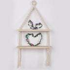 Macrame Hanging Shelf Shelving | Kelmera
