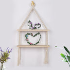 Macrame Hanging Shelf Shelving | Kelmera