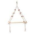 Macrame Hanging Wood Shelf | Kelmera