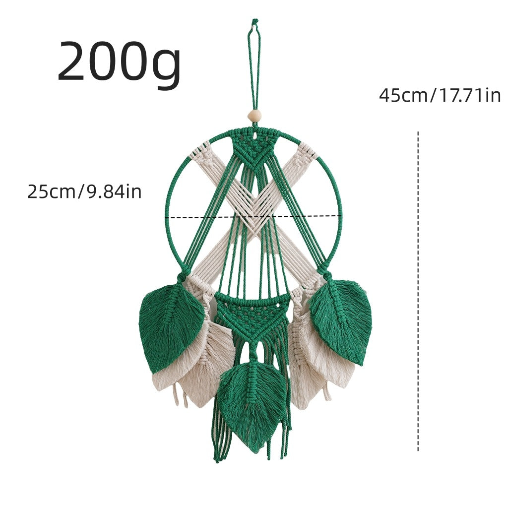 Macrame Leaf Decorative Wall Hanging | Kelmera