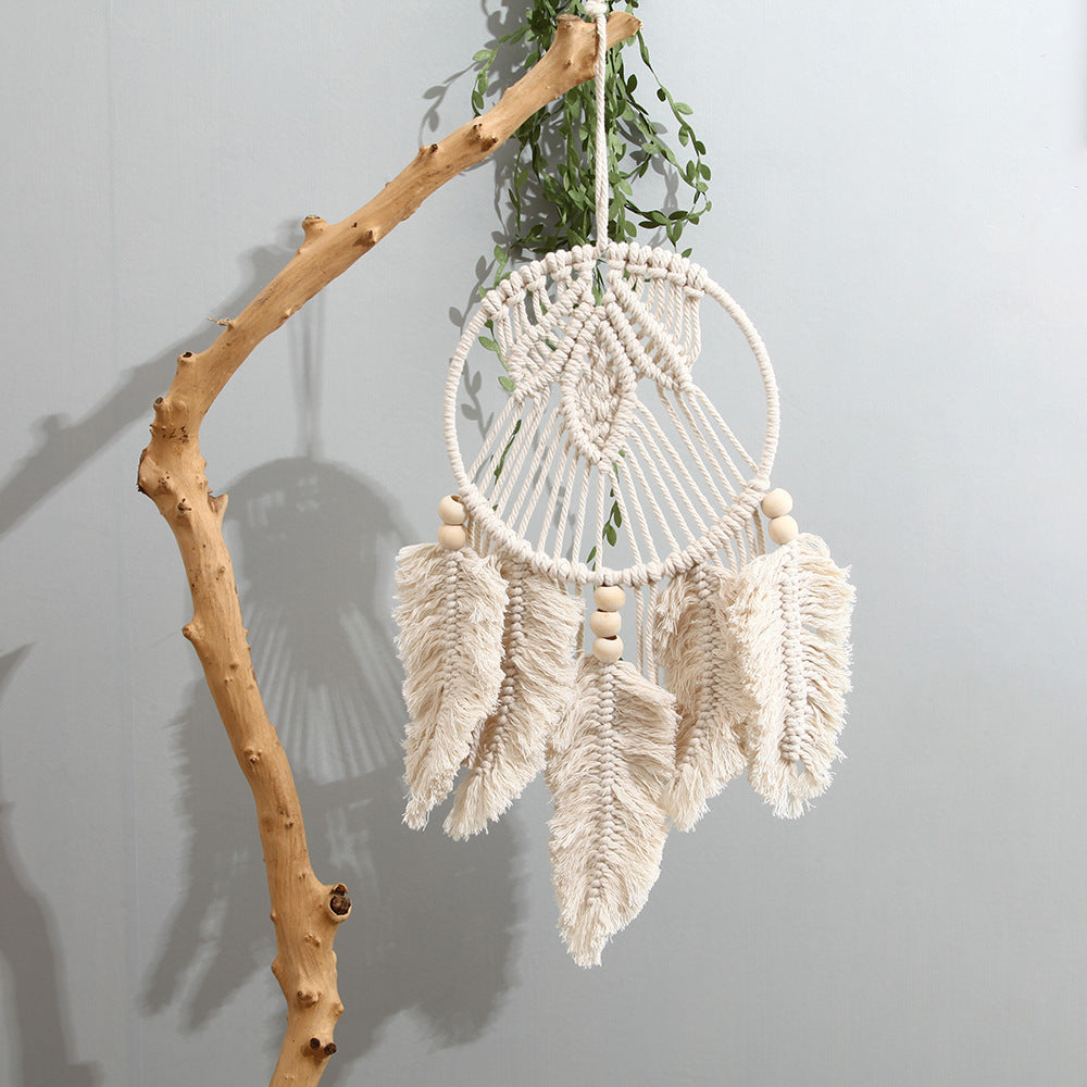 Macrame Leaf Decorative Wall Hanging | Kelmera