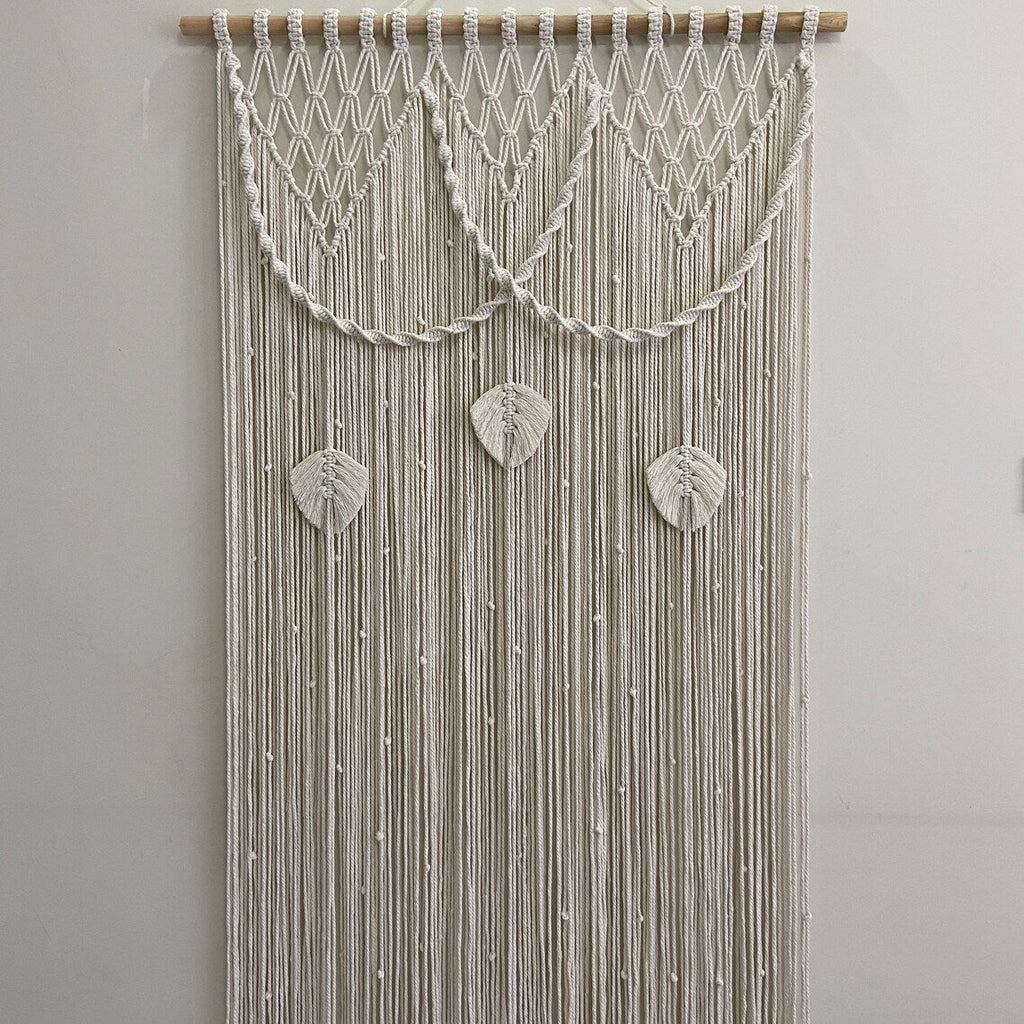 Macrame Leaf Motif Wall Hanging | Kelmera